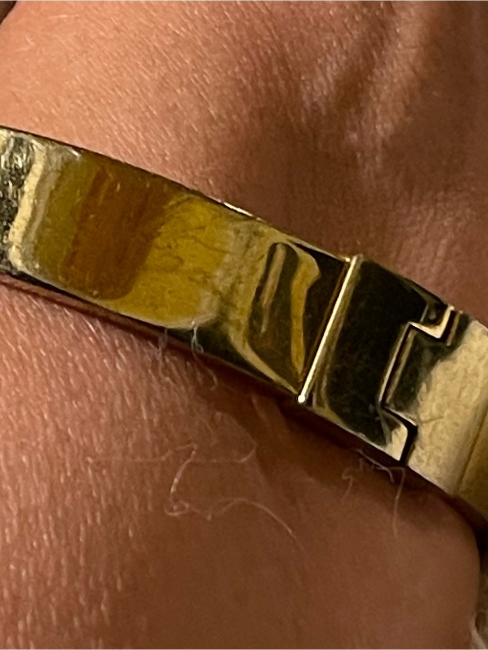 Michael Kors Gold-Tone Bangle Bracelet - Picture 3 of 11